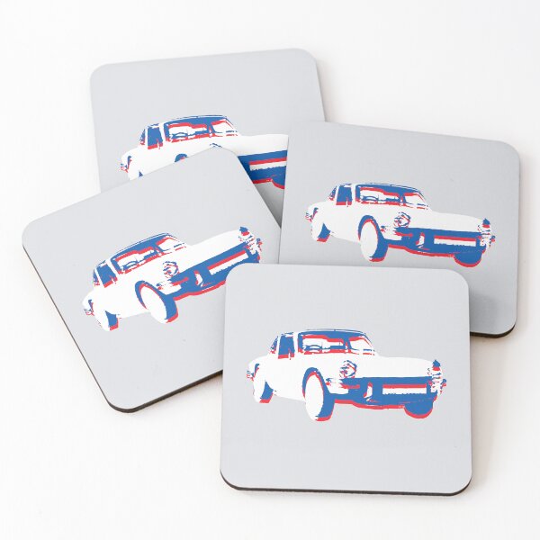 Item preview, Triumph Spitfire 1500 classic sports car red-white-blue split designed and sold by soitwouldseem.