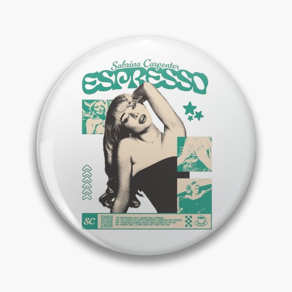 Item preview, Espresso Sabrina Carpenter Retro Pop Music Art designed and sold by Dimeure-ART.