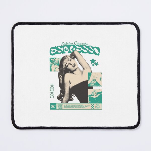 Item preview, Espresso Sabrina Carpenter Retro Pop Music Art designed and sold by Dimeure-ART.