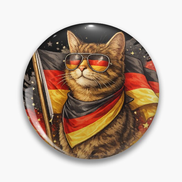 Item preview, German Cool Cat | Deutschland Pride Cat designed and sold by GokuCreative .