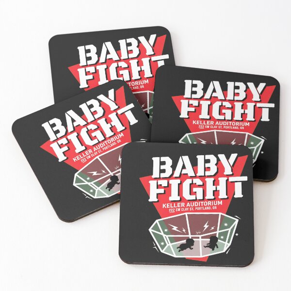 Item preview, Funny Baby Fight Parody Cage Match  designed and sold by ActuallyVen.