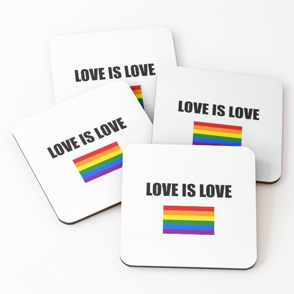 Item preview, LOVE IS LOVE Pride Rainbow Flag  designed and sold by Inspirationmotivation.