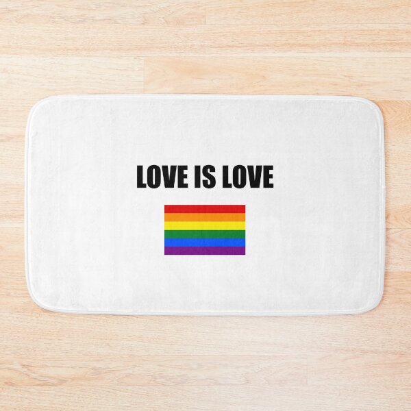 Item preview, LOVE IS LOVE Pride Rainbow Flag  designed and sold by Inspirationmotivation.