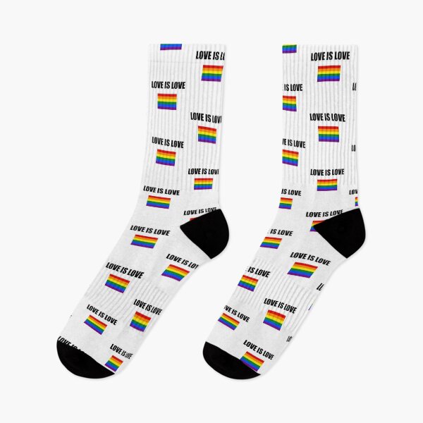 Item preview, LOVE IS LOVE Pride Rainbow Flag  designed and sold by Inspirationmotivation.