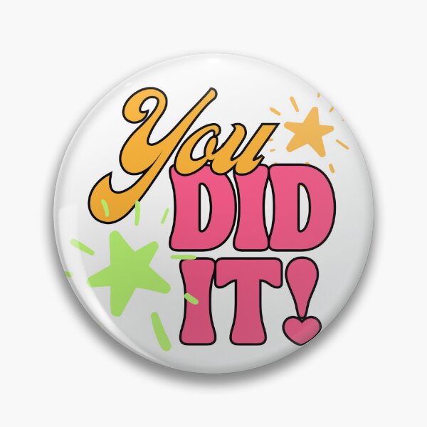 Item preview, Motivational Retro Typography Sticker designed and sold by jiaaz84.