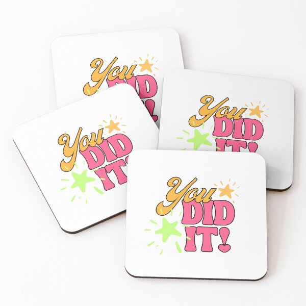 Item preview, Motivational Retro Typography Sticker designed and sold by jiaaz84.