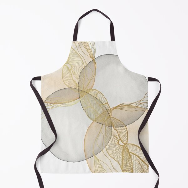 Item preview, Modern Abstract: Ethereal Gilded Orbs designed and sold by TheDenimArt.