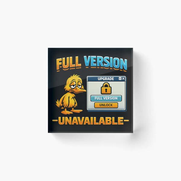Item preview, Full Version Unavailable Funny Duck Design designed and sold by TeeTimeTreasure.