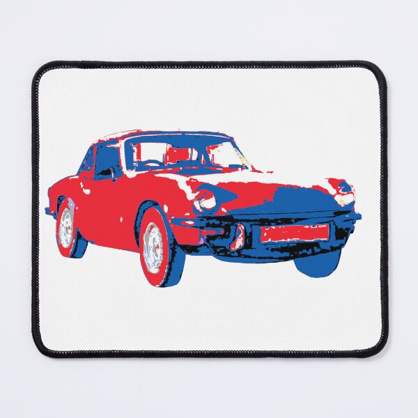 Item preview, Triumph Spitfire 1500 classic sports car red-white-blue designed and sold by soitwouldseem.