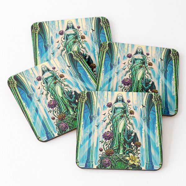 Item preview, Epic Dark Fantasy &amp; Gothic Cathedral Wall Art (3:4) designed and sold by Cyber-ART-Studio.