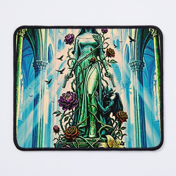 Item preview, Epic Dark Fantasy & Gothic Cathedral Wall Art (3:4) designed and sold by Cyber-ART-Studio.