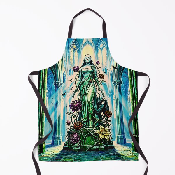 Item preview, Epic Dark Fantasy & Gothic Cathedral Wall Art (3:4) designed and sold by Cyber-ART-Studio.
