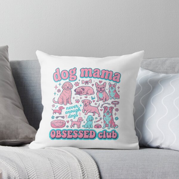 Item preview, Dog Mama Obsessed Club designed and sold by John Q. Cardholder.