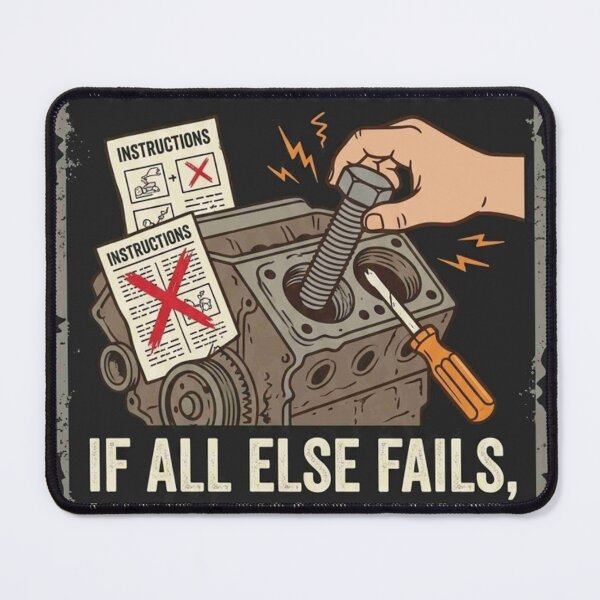 Item preview, Funny DIY Failure Bigger Hammer - Instruction Manual Ignored designed and sold by Petringo.