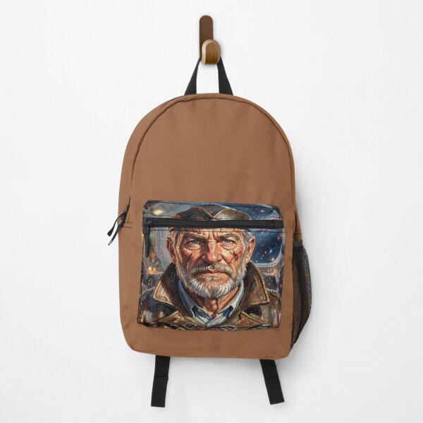 Item preview, Impasto portrait of space pirates in cinematic texture and powerful Van Gogh-inspired painting style designed and sold by FotoworldEdel.