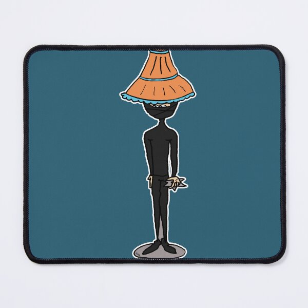 Item preview, Funny Introvert Ninja Floor Lamp Sticker | Clumsy Hidden Stealth Meme designed and sold by MyxaART.