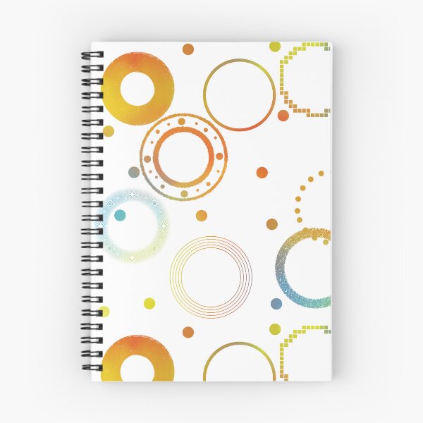 Item preview, Multicolored Textured Circles designed and sold by JaygiesDesign.