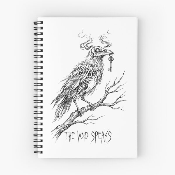 Item preview, Spectral Raven Messenger Omen - Dark Fantasy Aesthetic designed and sold by bapupa.