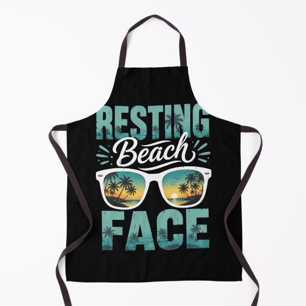 Item preview, Resting Beach Face Summer Vacation Beach Lover designed and sold by FormalDehyena.