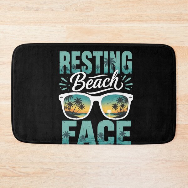 Item preview, Resting Beach Face Summer Vacation Beach Lover designed and sold by FormalDehyena.