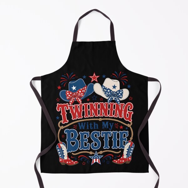 Item preview, Twinning with My Bestie Cowgirl Western Friends Patriotic designed and sold by THREE LITTLE BEANS.