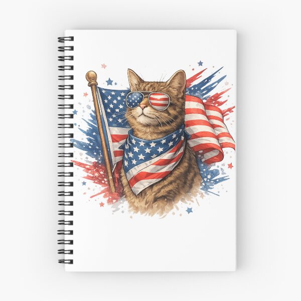 Item preview, American Cool Cat | USA Flag Shades & Swagger designed and sold by GokuCreative .