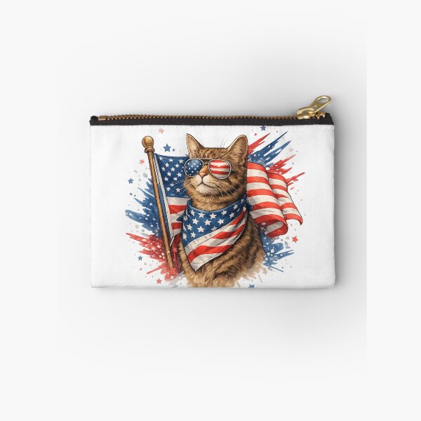 Item preview, American Cool Cat | USA Flag Shades & Swagger designed and sold by GokuCreative .