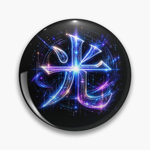 Item preview, Hikari - Light Kanji Design designed and sold by Star-El Cosmic Interconnect.