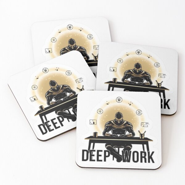 Item preview, Deep Work Productivity Sticker for Focus, Discipline and Success designed and sold by skillifyme.