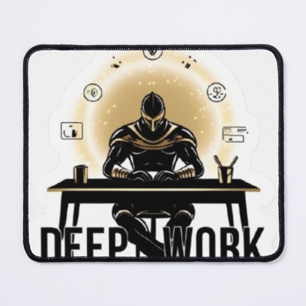 Item preview, Deep Work Productivity Sticker for Focus, Discipline and Success designed and sold by skillifyme.
