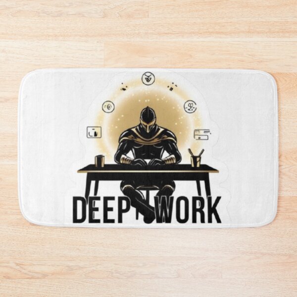 Item preview, Deep Work Productivity Sticker for Focus, Discipline and Success designed and sold by skillifyme.