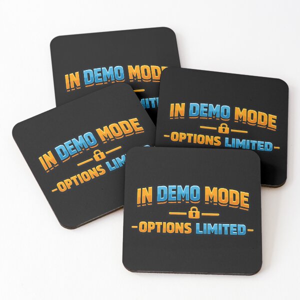 Item preview, In Demo Mode Options Limited Funny Gaming Quote designed and sold by TeeTimeTreasure.