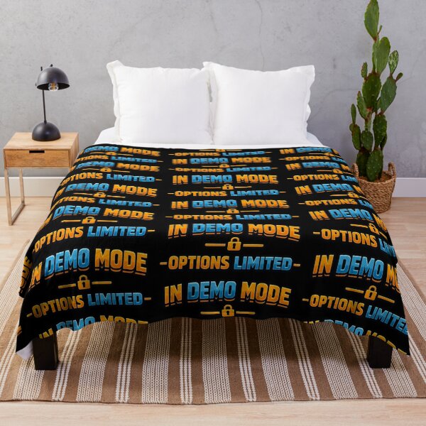 Item preview, In Demo Mode Options Limited Funny Gaming Quote designed and sold by TeeTimeTreasure.