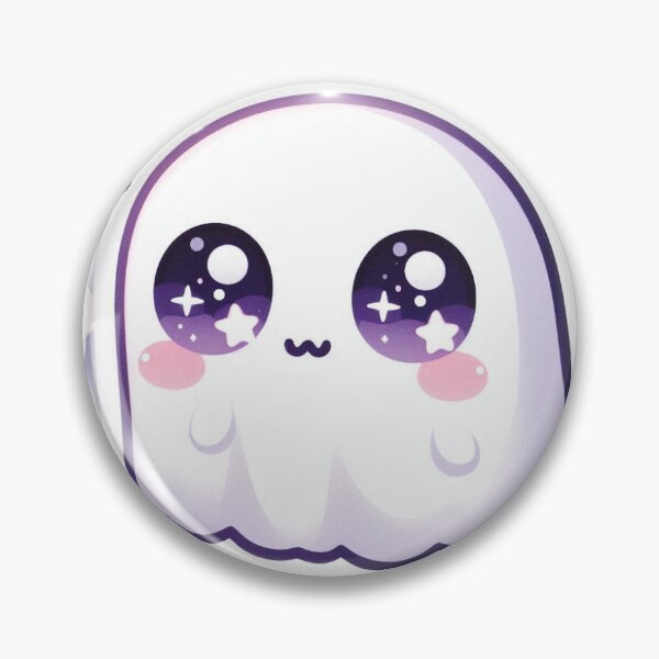Item preview, Kawaii Halloween Ghost Sticker designed and sold by PastelPawsArt.