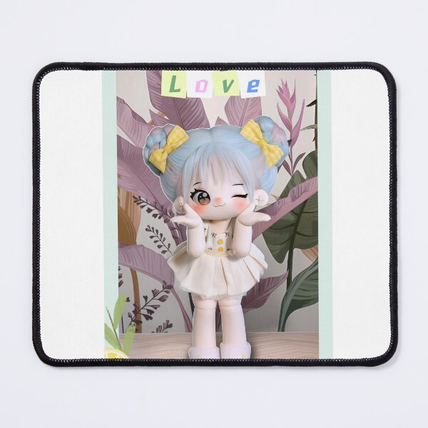 Item preview, Cute Pastel Cotton Doll with Yellow Bows and Lemons designed and sold by Nicole_83.