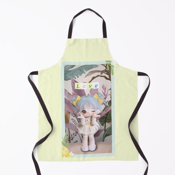 Item preview, Cute Pastel Cotton Doll with Yellow Bows and Lemons designed and sold by Nicole_83.