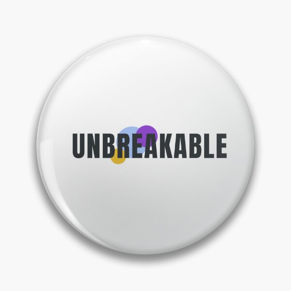 Item preview, UNBREAKABLE | Bold Modern Typography Graphic Design designed and sold by HeartAndArtShop.