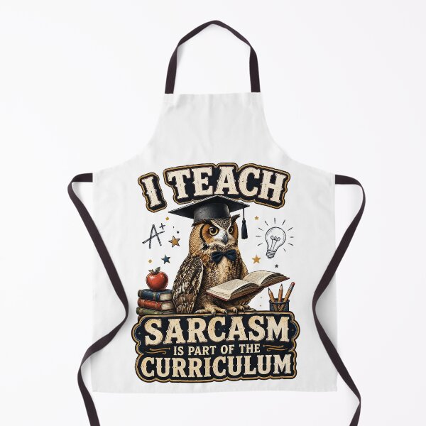 Item preview, Owl Sarcastic Teacher Appreciation Humor Gift designed and sold by Gentlestate.