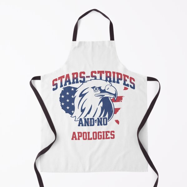 Item preview, Stars Stripes and No Apologies Vintage Eagle 4th of July T-Shirt designed and sold by CurlyDogDesigns.
