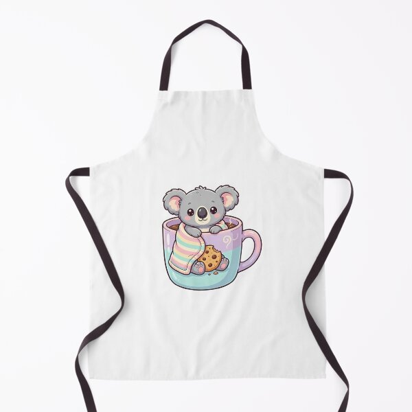 Item preview, Lindo koala kawaii en taza de café con manta designed and sold by YALLABUY.