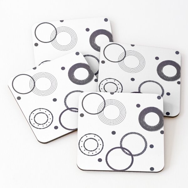 Item preview, Dark Textured Circles  designed and sold by JaygiesDesign.