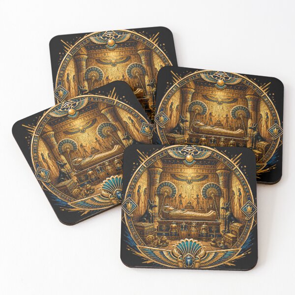 Item preview, Guardians of the Royal Mummy designed and sold by BastetNileArt.