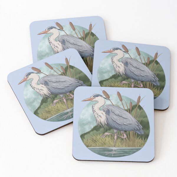 Item preview, Grey Heron designed and sold by CharlotteJade.