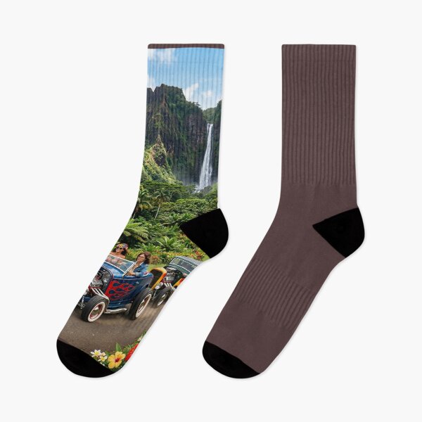 Item preview, HOT RODS IN HAWAI 1969 designed and sold by VERYOLDROAD BY AXTON BROWNING .