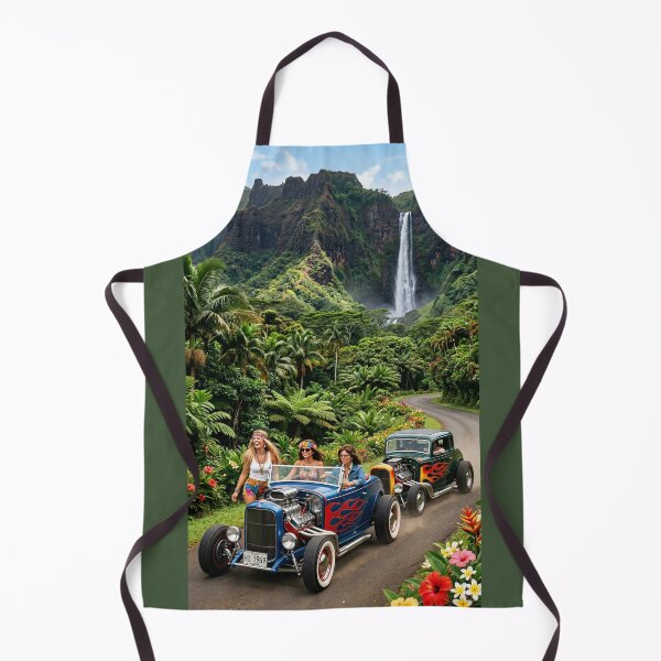 Item preview, HOT RODS IN HAWAI 1969 designed and sold by VERYOLDROAD BY AXTON BROWNING .