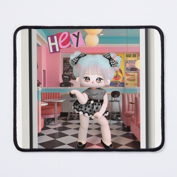 Item preview, K-Pop Style Cotton Doll - Retro Diner Fashion designed and sold by Nicole_83.