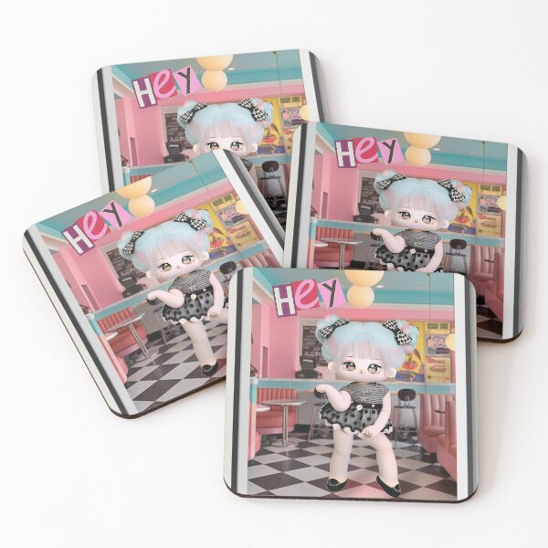 Aperçu de l'œuvre Poupée en coton style K-Pop - Mode diner rétro créée et vendue par Nicole_83.