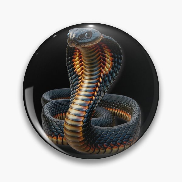 Item preview, Portrait of beautiful poisonous cobra, transparent background designed and sold by orthodox-icon.