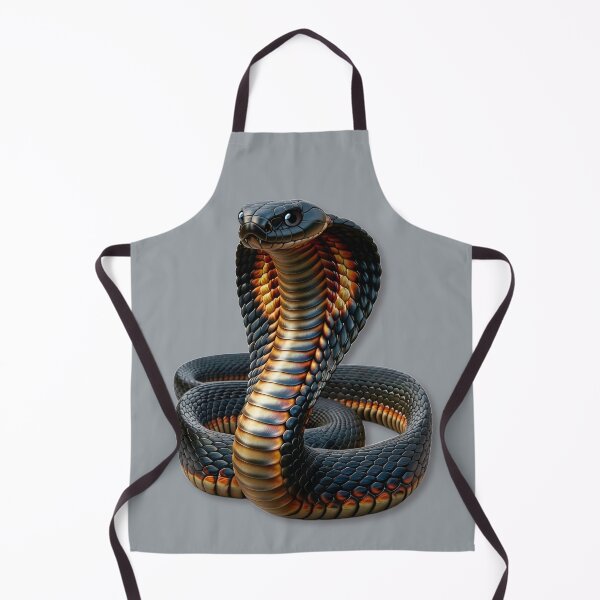 Item preview, Portrait of beautiful poisonous cobra, transparent background designed and sold by orthodox-icon.