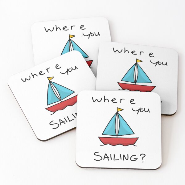Item preview, Where You Sailing designed and sold by DoodleQuery.